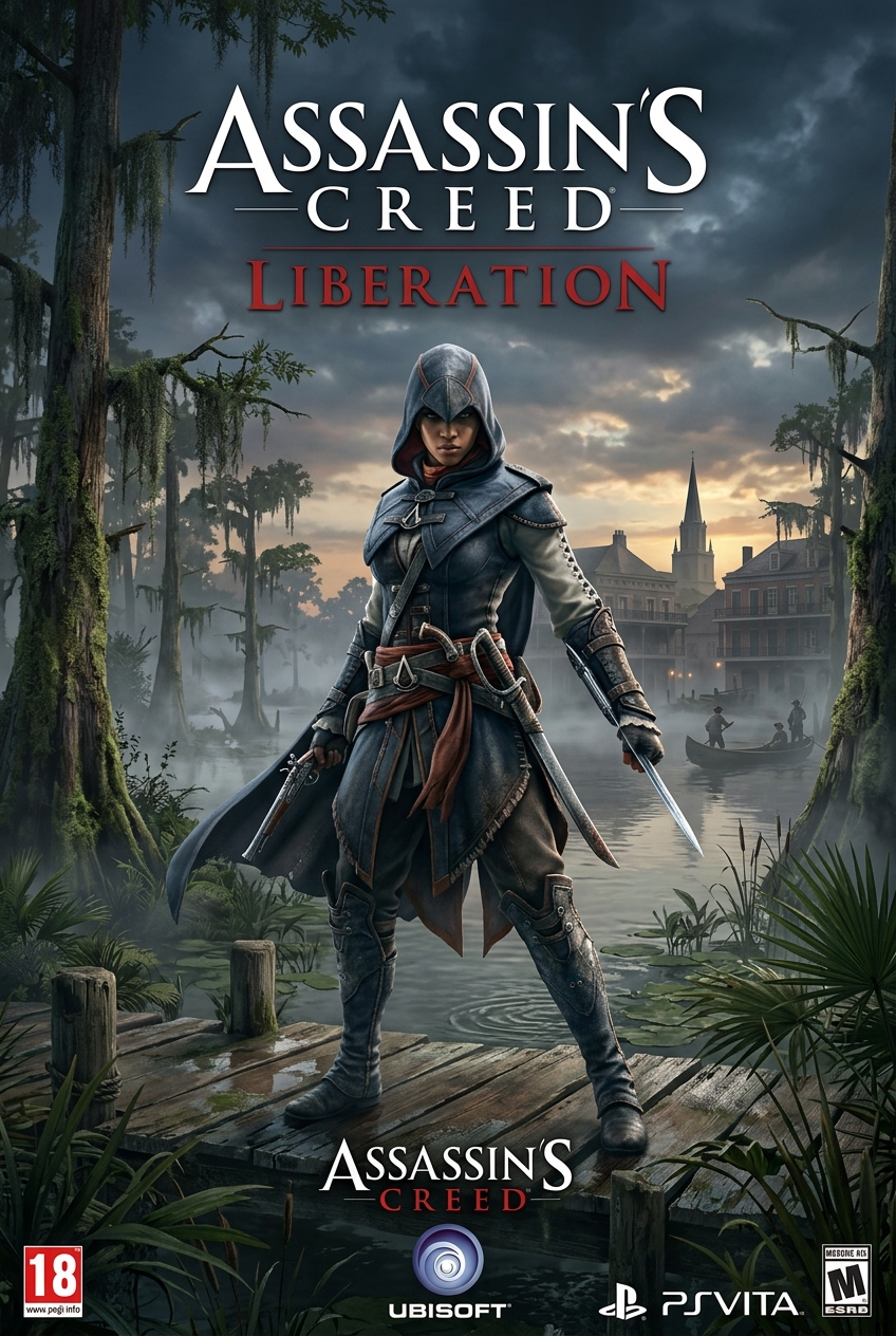 Assassins Creed Liberation afişi