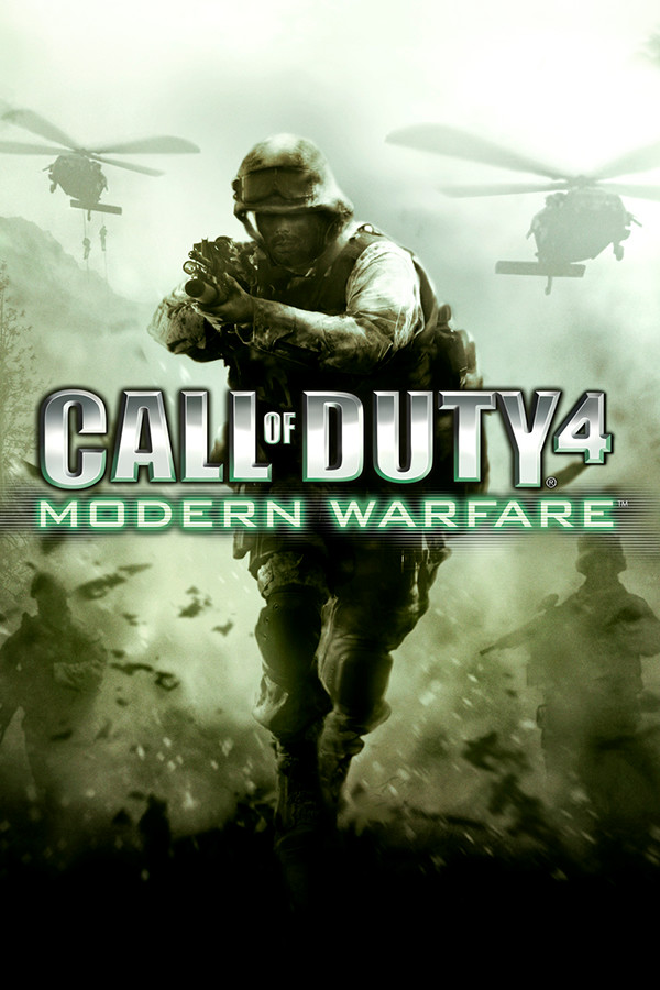Call Of Duty 4 Modern Warfare 2007 afişi