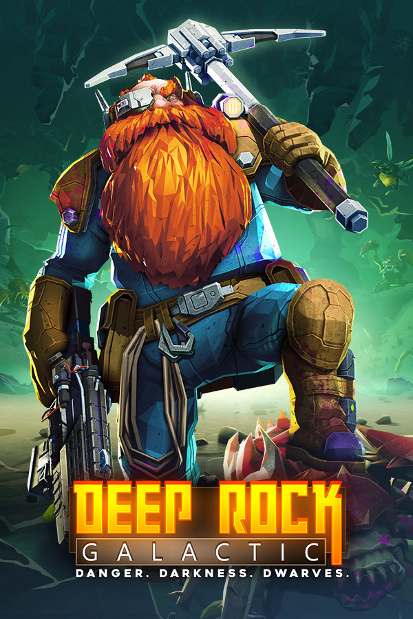 Deep Rock Galactic afişi