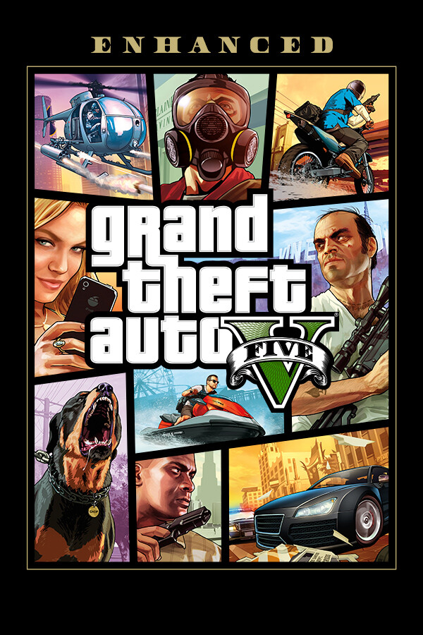 Grand Theft Auto 5 afişi