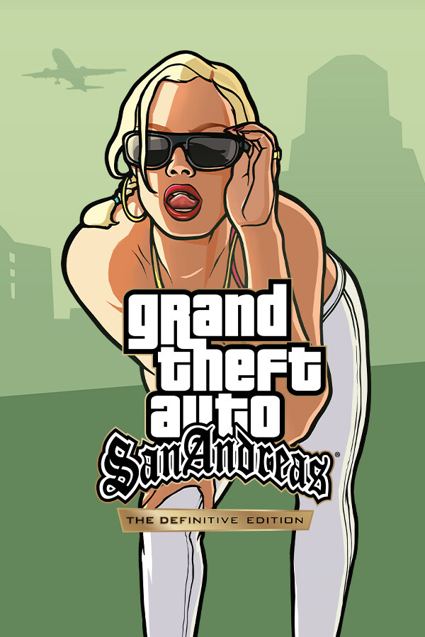 Grand Theft Auto San Adreas Definitive Edition afişi