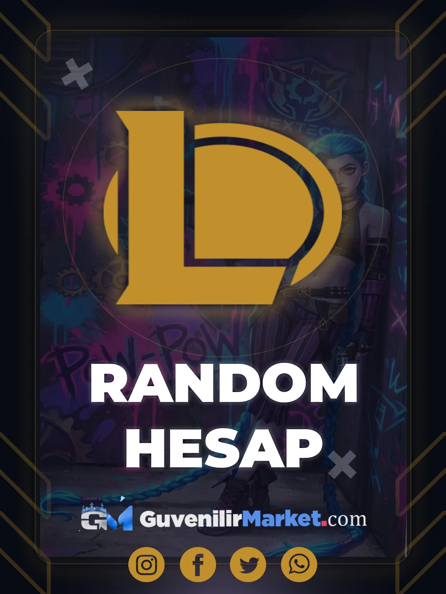 League of Legends Random Hesap