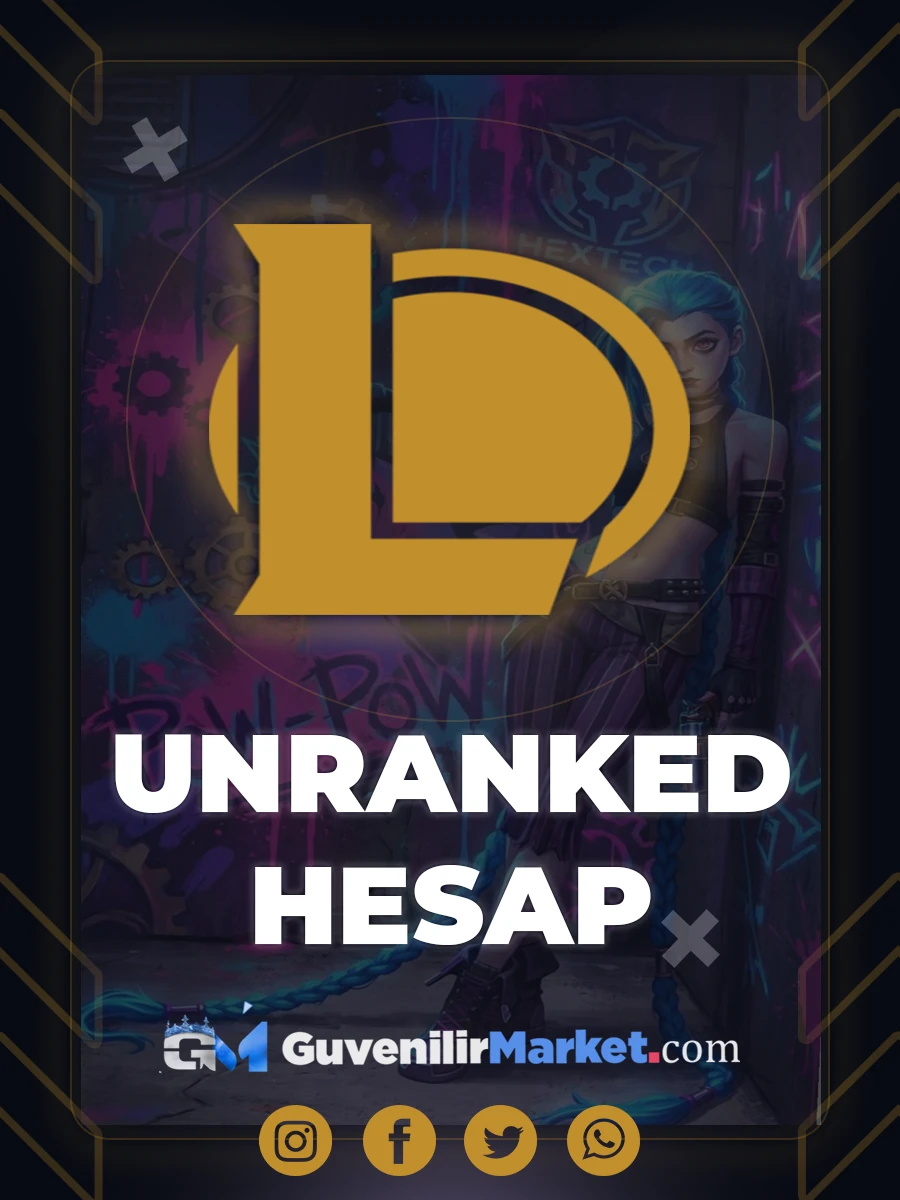 League of Legends Unranked Hesap