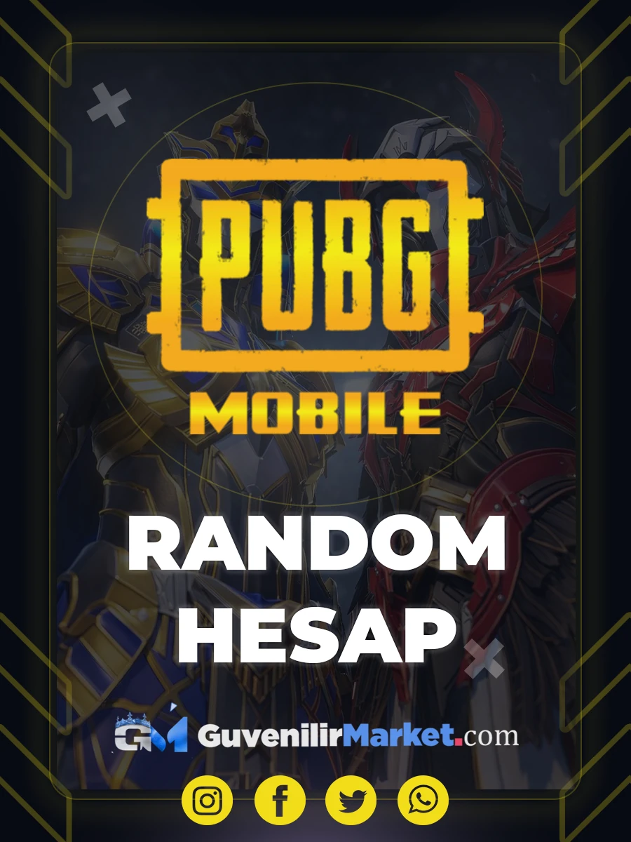 PUBG Mobile Random Hesap