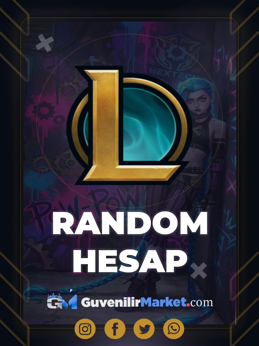 League of Legends Random Hesap