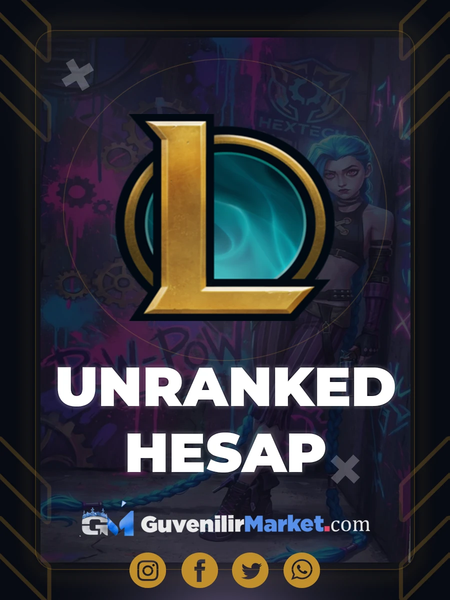 League of Legends Unranked Hesap